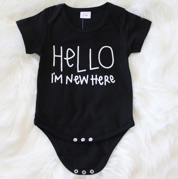 Other - Hello I'm New Here bodysuit